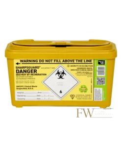 Sharpsguard Yellow 1 Ltr Sharps Bin